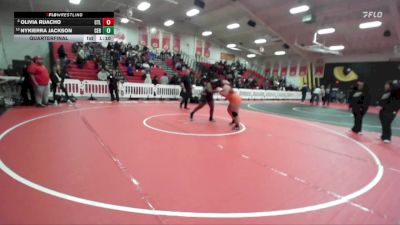 235 lbs Quarterfinal - NyKierra Jackson, Cerritos vs Olivia Ruacho, Central East