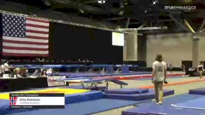 Khia Robinson - Double Mini Trampoline, Sonshine Academy - 2021 USA Gymnastics Championships
