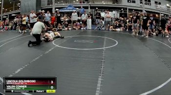 100 lbs Semis (4 Team) - Valen Conner, Wrecking Crew vs Lincoln Golomboski, Buffalo Valley WC