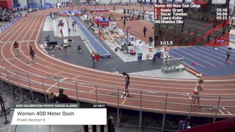 Women's 400m, Finals 5