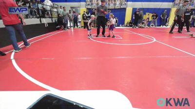 43 lbs Round Of 16 - Xander Dixon, Mannford Pirate Youth Wrestling vs Pete Martin, Berryhill Wrestling Club