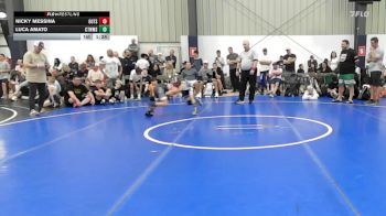 68 lbs Rr Rnd 2 - Nicky Messina, Outsiders Wrestling Club - K8 vs Luca Amato, CT Whale - K8