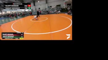 72 lbs Cons. Semi - Kinsley Ontiveros, Texas Elite Wrestling Club vs Elliott Hohmann, Panther City Wrestling Club