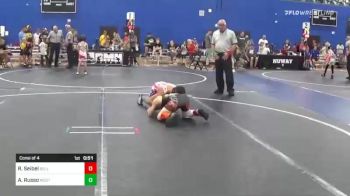 88 lbs Consi Of 4 - Rocky Seibel, Belleville Little Devils vs Alex Russo, West Michigan Pursuit