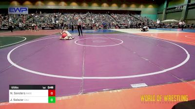 125 lbs Consi Of 8 #2 - Natalie Sanders, Anderson Attack vs Juliet Salazar, California Grapplers