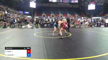 132 lbs Rnd Of 64 - Hunter Boss, Wyoming vs Chris Lalonde, Colorado