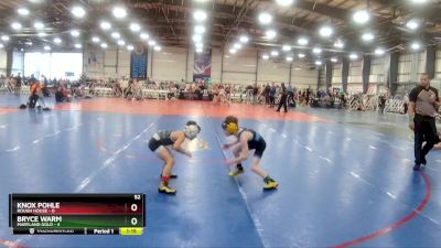 52 lbs Rd# 10- 4:00pm Saturday Final Pool - Knox Pohle, Rough House vs Bryce Warm, Maryland GOLD