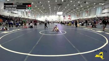 85 lbs Quarterfinal - Adalynn Smith, 518 Grapplers vs Peyton Willis, Brawler Elite