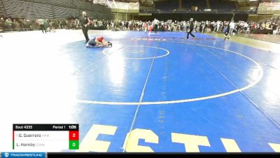 108 lbs Champ. Round 2 - Genesis Guerrero, Victory Wrestling-Central WA vs Lucy Hornby, CNWC Concede Nothing Wrestling Club