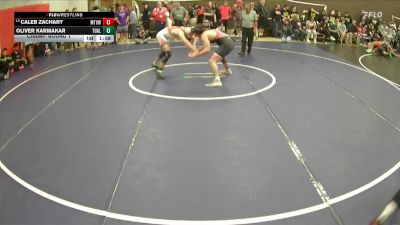 175 lbs Champ. Round 1 - Caleb Zachary, Mountain View vs Oliver Karmakar, Tualatin