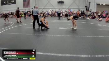 126 lbs Placement (4 Team) - Ryan Muller, Savage Underworld vs Justin D`Arce, Prime Wrestling Gold
