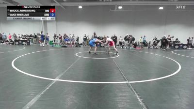 80 lbs Champ. Round 3 - Brock Armstrong, Buzzsaw Wrestling Club vs Jake Rheaume, Level Up Wrestling Center