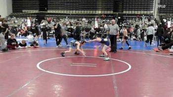 81 lbs Rr Rnd 3 - Cameron Ferreira, CTWHALE Beluga - MSE vs Jaxon Candeloro, Dark Horse - MSE