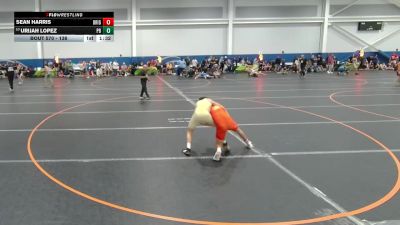 138 lbs Champ. Round 3 - Sean Harris, Unattached vs Urijah Lopez, Perrysburg