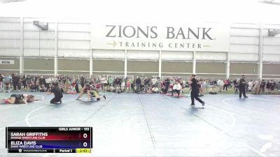 155 lbs Cons. Round 2 - Sarah Griffiths, Ravage Wrestling Club vs Eliza Davis, Davis Wrestling Club