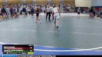 165 lbs Quarterfinal - Bryce Dodge, Iowa Central Community College vs Daunte Sasse-Doering, Rochester-CTC