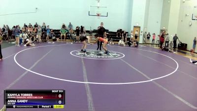 105 lbs Round 1 - Anna Gandy, 843 SOT vs Kamyla Torres, Modern Warriors Wrestling Club