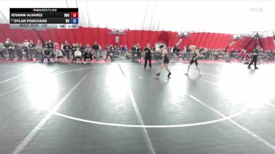 120 lbs Champ. Round 2 - Jovanni Alvarez, Ringers Wrestling Club vs Dylan Ponchaud, Weigh-in Club