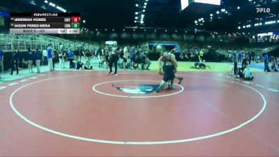 157 lbs Champ. Round 1 - Jason Perez-Mesa, Lemon Bay vs Jeremiah Hobbs, South Effingham