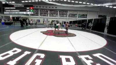 165 lbs Cons. Round 2 - Logan Bruce, Castleton vs David Hammerle, Oswego State