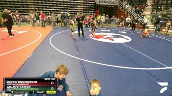 120 lbs Semifinal - Johnny Rosenberger, Riverton USA Wrestling vs William Huether, Moorcroft Mat Masters Wrestling Club