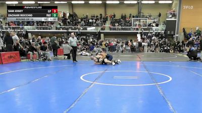 190 lbs Round Of 16 - Sam Josey, Saint John's Prep vs Zachari Rocchio, Ponaganset