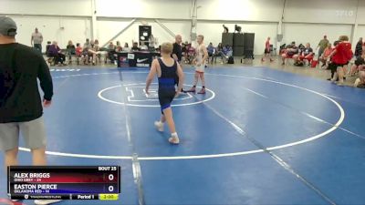 110 lbs 4th Wrestleback (16 Team) - Alex Briggs, Ohio Grey vs Easton Pierce, Oklahoma Red