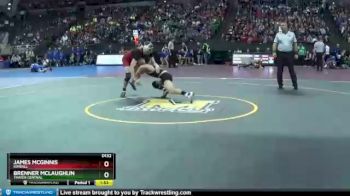 Champ. Round 1 - James McGinnis, Kimball vs Brenner McLaughlin, Thayer Central