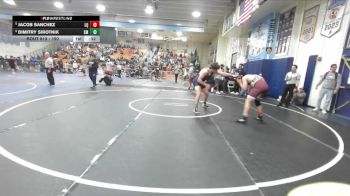 190 lbs Cons. Round 5 - Jacob Sanchez, La Quinta vs Dimitry Sirotnik, Santa Monica