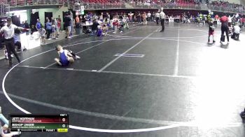 59 lbs Quarterfinal - Bishop Unger, Lincoln Squires Wrestling Club vs Jett Hoffman, Scottsbluff Wrestling Club