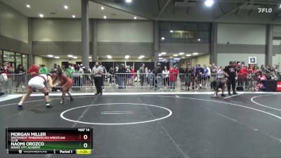 190 lbs Semifinal - Naomi Orozco, Dodge City Academy vs Morgan Miller, Southwest Timberwolves Wrestling Club