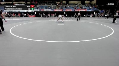 165 lbs Cons. Round 1 - Dayton Hill, Missouri Valley vs 16 Kevin Olavarria, Central Methodist