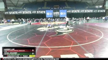 71-75 lbs Round 2 - Audrey Loe, Franklin Pierce Cardinal Wrestling Club vs Alsea Goldsby, Mat Demon Wrestling Club