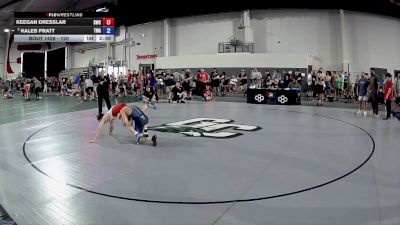120 lbs Champ. Round 2 - Keegan Dresslar, Southport Wrestling Club vs Kaleb Pratt, The Wrestling Academy