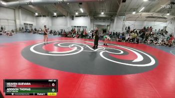 130 lbs Champ. Round 3 - Addison Thomas, Kelly Walsh vs Heaven Guevara, Cleveland