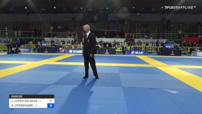 JUAN LOPES DA SILVA vs ANDREA VERDEMARE 2022 European Jiu-Jitsu IBJJF Championship