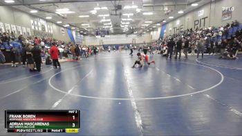 88 lbs 5th Place Match - Frank Boren, Northside Wrestling Club vs Adrian Mascarenas, Roy Wrestling Club