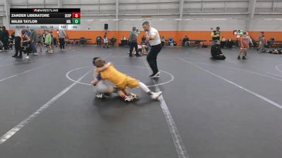 64 lbs Round 5 (6 Team) - Miles Taylor, Notre Dame Lions vs Zander Liberatore, Florida Scorpions