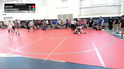 108 lbs 3rd Place - Jack Hoy, The Asylum Black-HS vs Zach Boudreau, Pit Crew-HS
