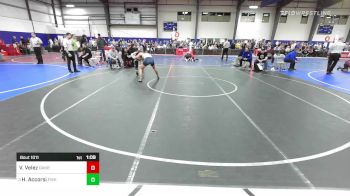 124 lbs Semifinal - Victor Velez, Danbury vs Harrison Accorsi, Fisheye