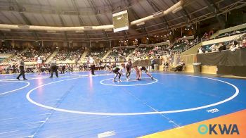 92 lbs Consi Of 8 #2 - Ethan Lopez, Lincoln Christian vs Beau Moore, Gore Pirates Youth Wrestling