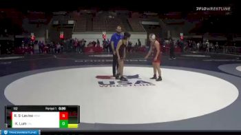 112 lbs Cons. Round 1 - Katherine Lum, California vs Rhea Sarrouf-Levine, Morro Bay Wrestling