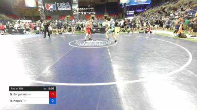 170 lbs Rnd Of 128 - Noah Torgerson, Minnesota vs Rafael Knapp, Massachusetts