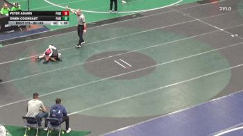 89 lbs Round Of 32 - Peter Adams, Punxsutawney vs Owen Coonradt, Parkland