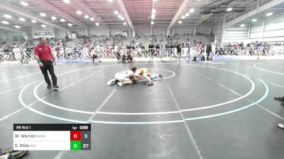 152 lbs Rr Rnd 1 - Wyatt Warren, Mat Assassins vs Silas Stits, Indiana Outlaws White