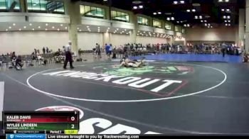 160 lbs Round 2 (10 Team) - Kaleb Davis, Rosewood vs Wylee Lindeen, Montana Huntly