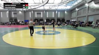 100 lbs Round Of 16 - Sophia Gordon, South Windsor vs Felicitas Dietz, Griswold/Wheeler