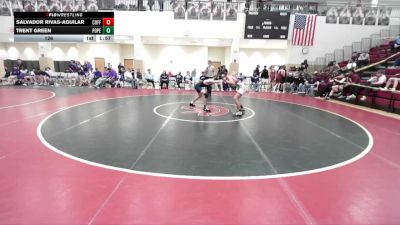 126 lbs 2nd Wrestleback (16 Team) - Trent Green, Pope vs Salvador Rivas-Aguilar, Coffee