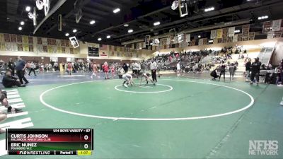 87 lbs 3rd Place Match - Curtis Johnson, Fallbrook Wrestling Club vs Eric Nunez, Pounders W.C