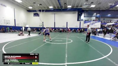 174 lbs Cons. Round 2 - Bryce Buchanan, UW-Stevens Point vs Zane Pannell, University Of Dubuque